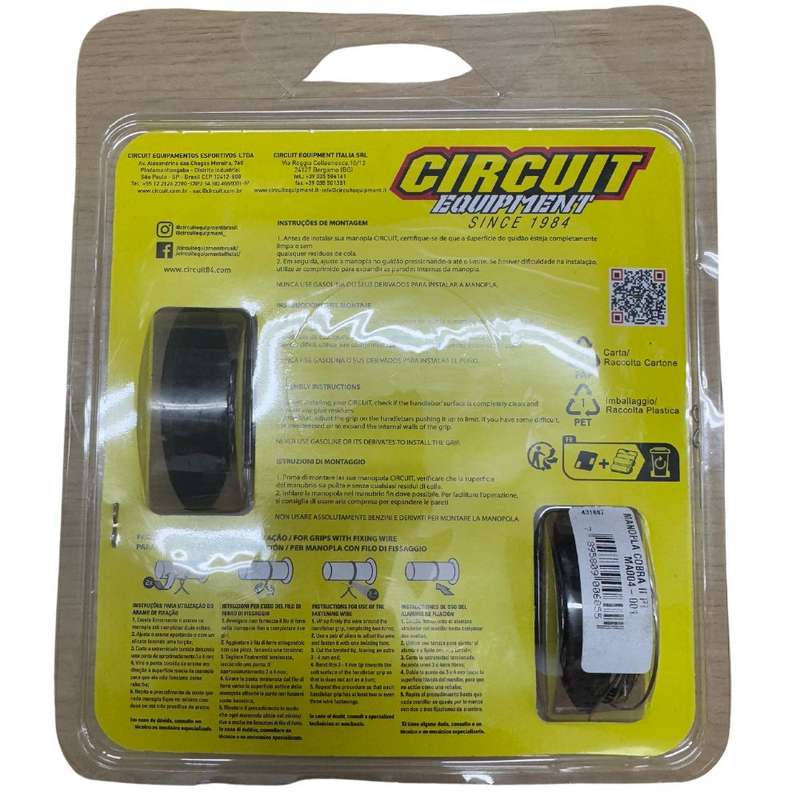 Circuit Equipment Cobra II Black Grips