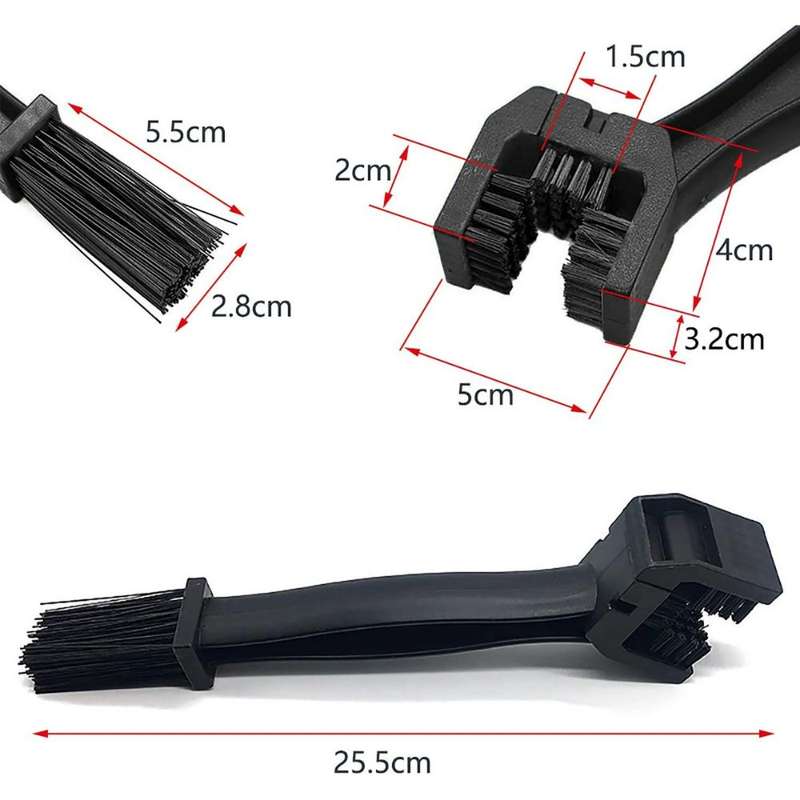 REVV-EM® Motorcycle Chain Cleaning Brush