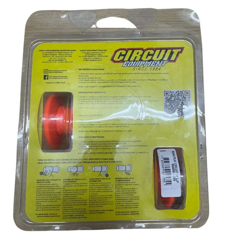 Circuit Equipment Circuit IV Flo Orange Grips