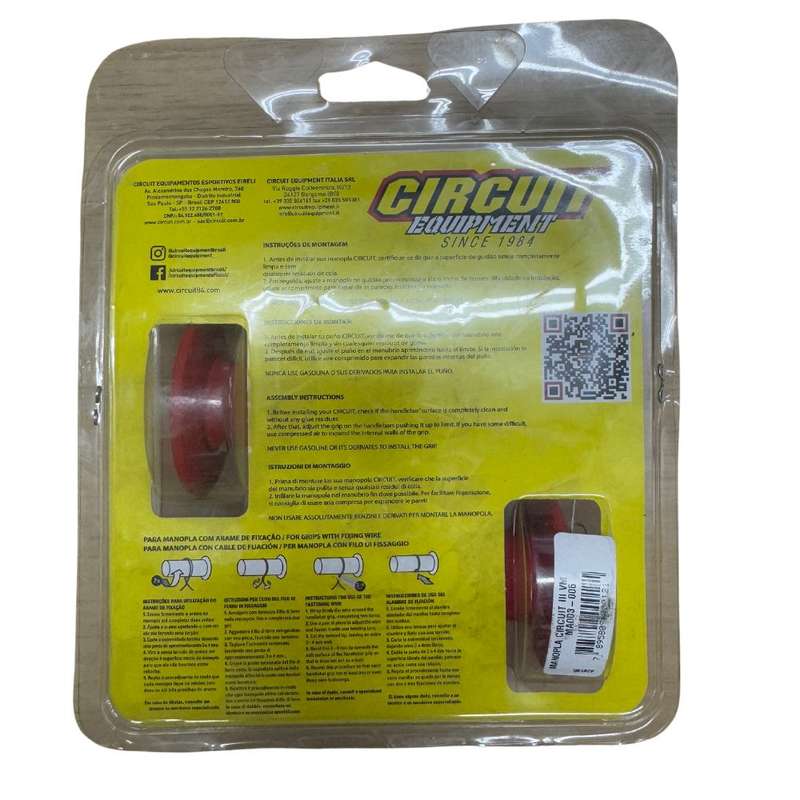 Circuit Equipment Circuit III Red Grips