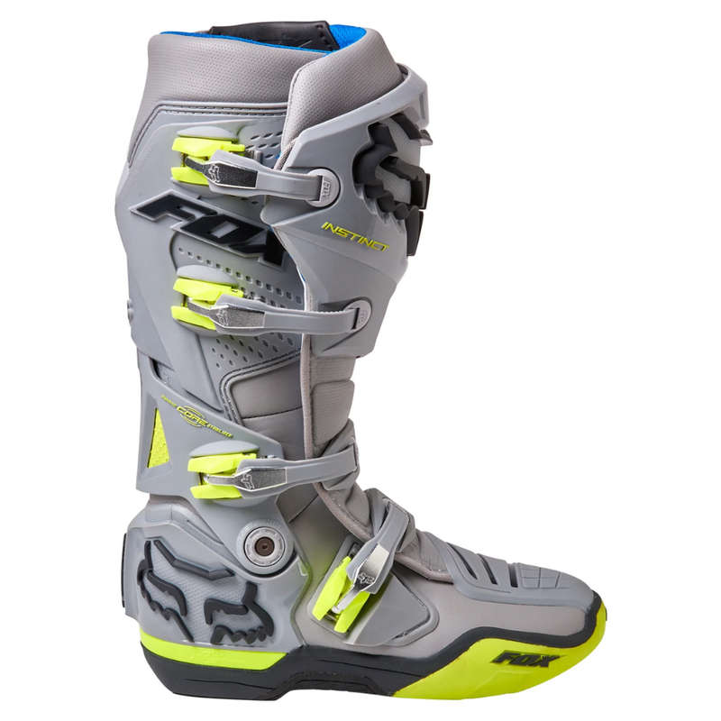 Fox Instinct Grey/Yellow Boots