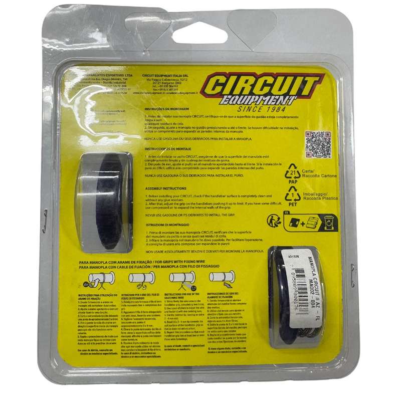 Circuit Equipment Cobra II Grey Grips