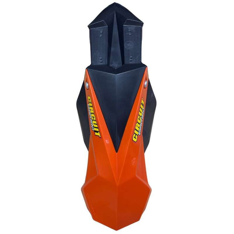 Circuit Equipment Black/Orange Stealth Front Fender