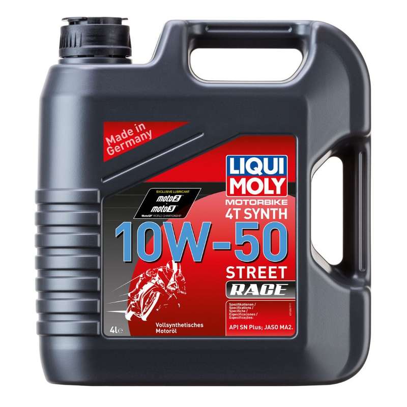 Liqui Moly Motorbike 4T Synthetic 10W-50 Street Oil