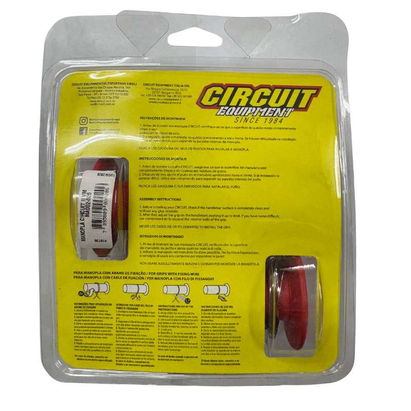 Circuit Equipment Circuit II Red Grips