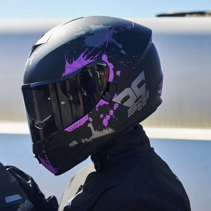 Spirit Encounter Vandal Purple Helmet