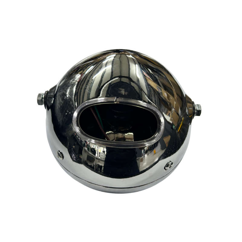 Aftermarket CGL Metal Chrome HeadLight