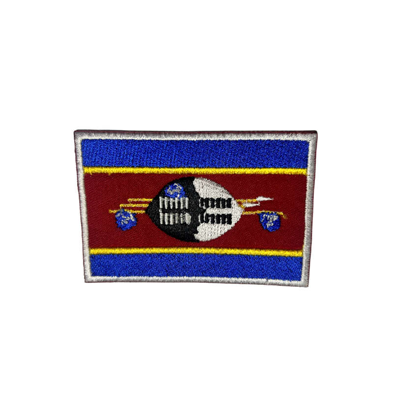 Motorcycle Waistcoat Patch - Swaziland Flag