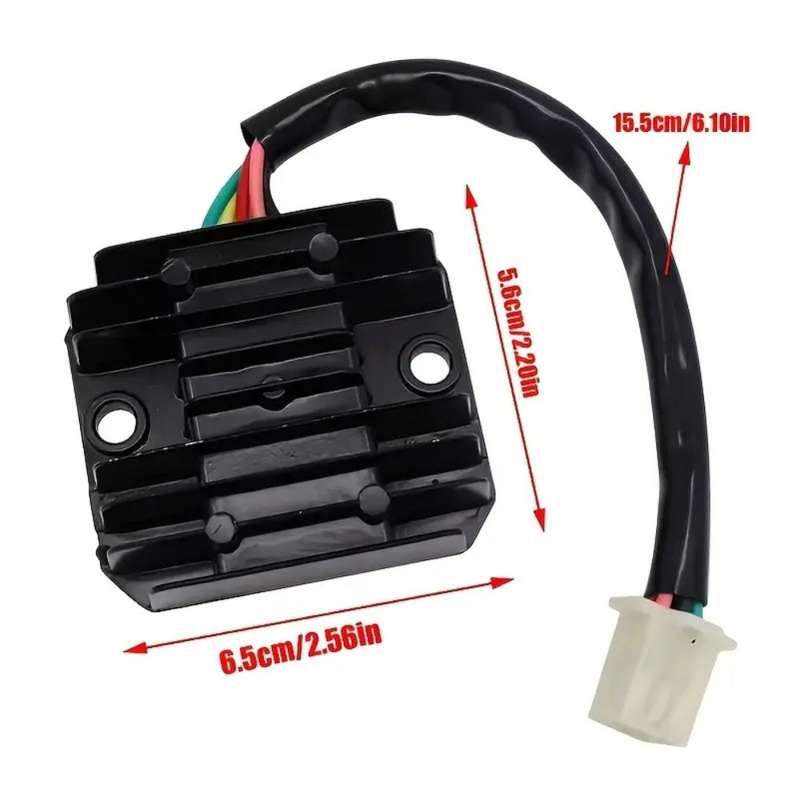 Aftermarket 12V 5 Wire Voltage Regulator Rectifier for  FXD ZJ GY6 Scooter 50-150CC
