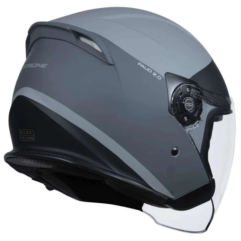 Origine Palio 2.0 Scout Black/Grey Jet Helmet