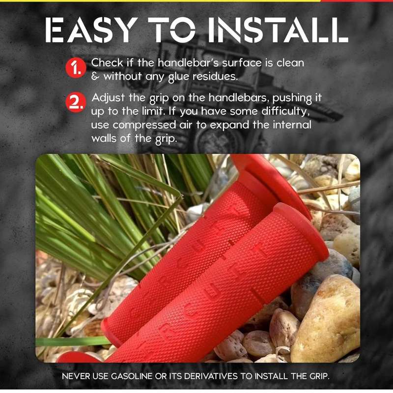 Circuit Equipment Flash Black Grips