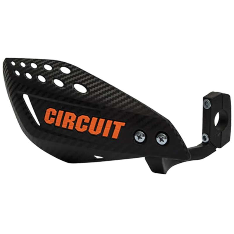 Circuit Equipment Carbon/Orange Handguards