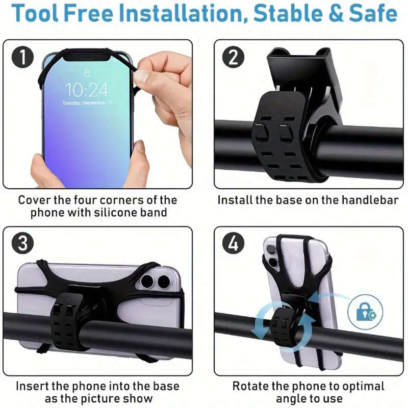 MCA Universal Silicon Stroller Cell Phone Holder