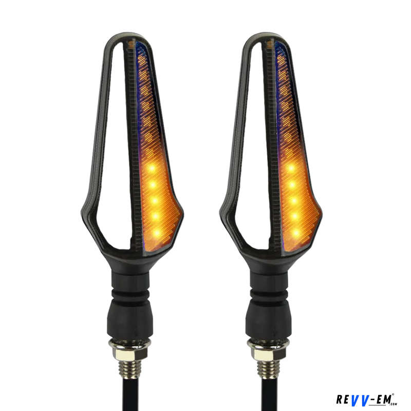 REVV-EM® Motorcycle Amber LED Indicators