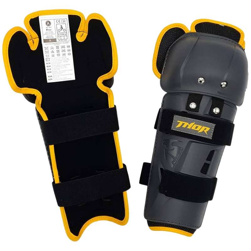 Thor Sector GP Grey Knee Guards