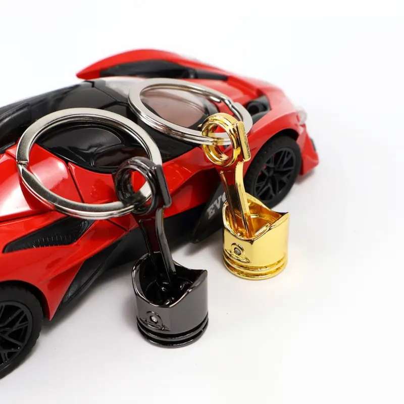 MCA Motorcycle Piston Key Ring