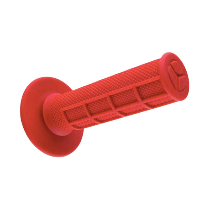 Tag Metals Half Waffle Slim Red Grips