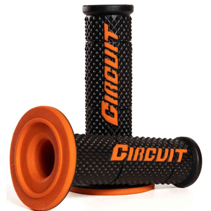 Circuit Equipment Circuit V Black/Orange Racing Grips