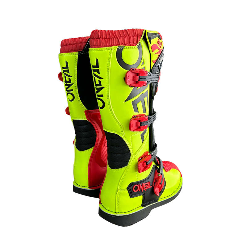 O'Neal Rider Pro 2 Yellow/Black/Red Boots