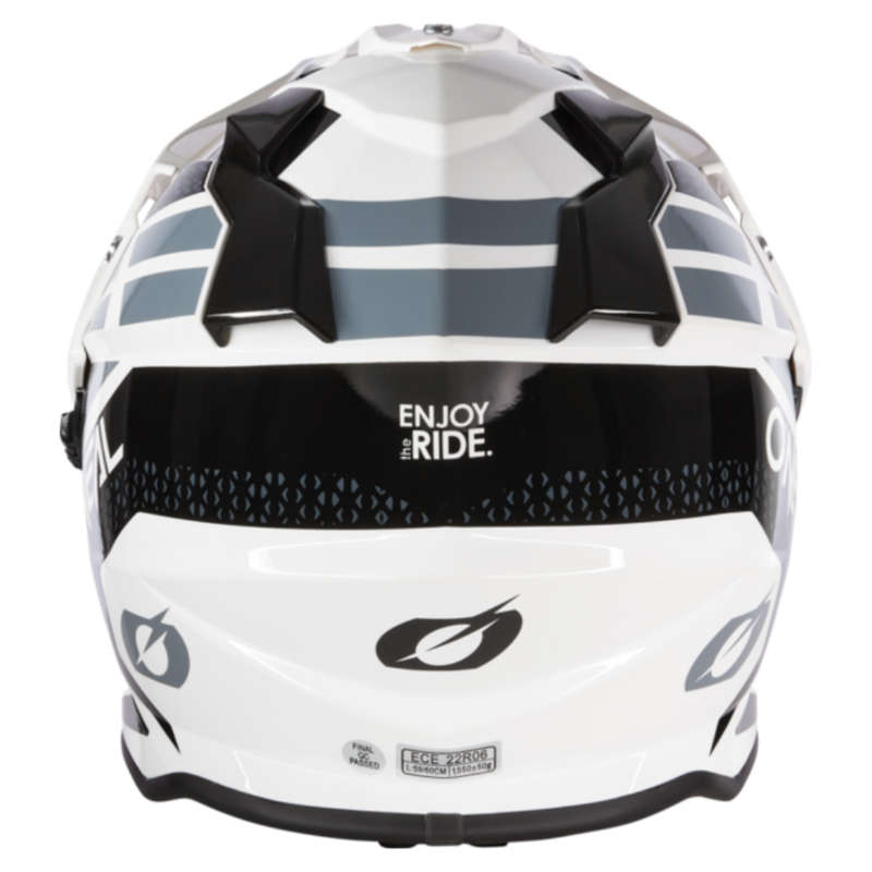 O'Neal Sierra R V.24 White/Black/Grey Helmet