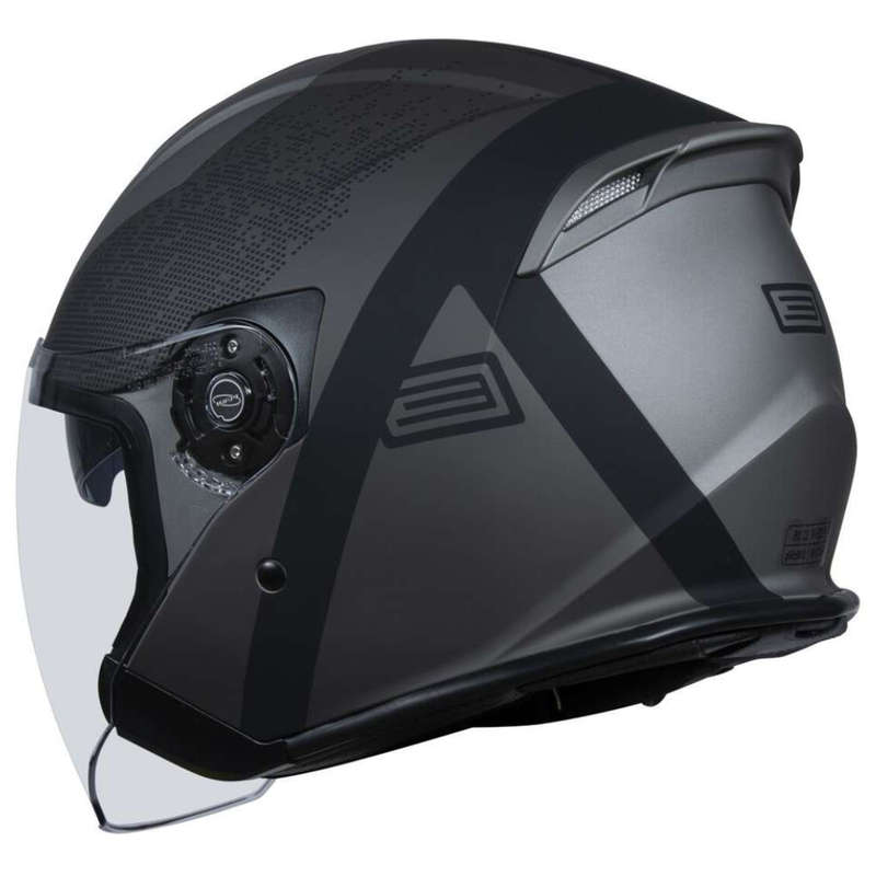 Origine Palio 2.0 Hyper Bluetooth Black/Titanium Jet Helmet