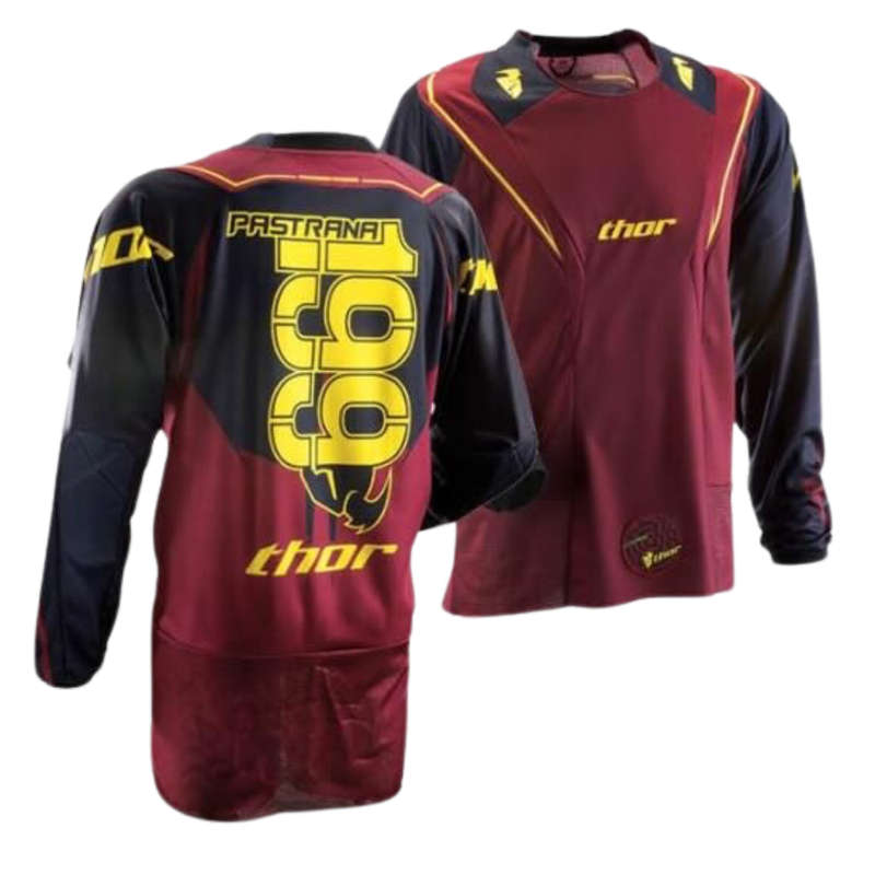 Thor Core Pastrana Maroon Jersey