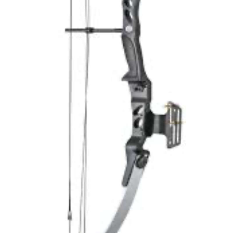 Man Kung-CB55SB 55lbs Black/Silver Compound Bow
