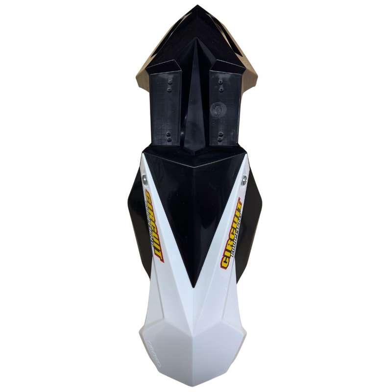 Circuit Equipment Black/White Stealth Front Fender