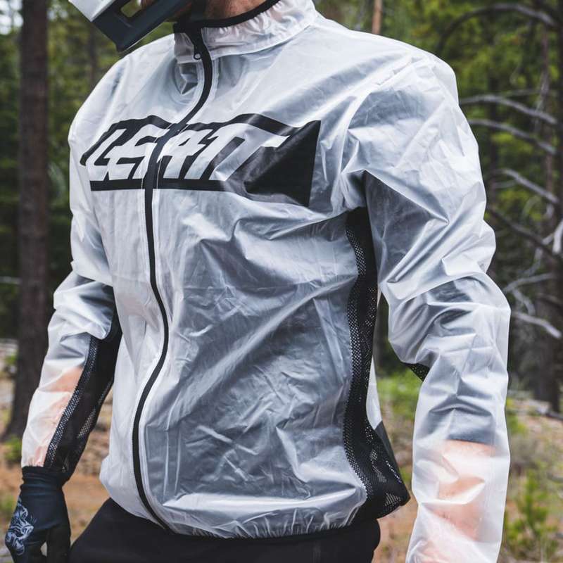 Leatt RaceCover Translucent Rain Jacket