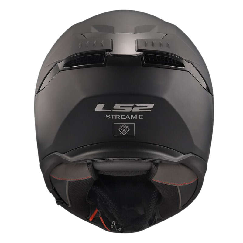 LS2 FF8O8 Stream II Matt Black Helmet