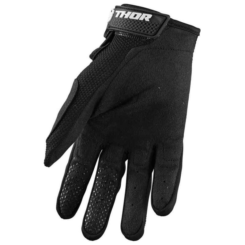 Thor Sector Black Gloves