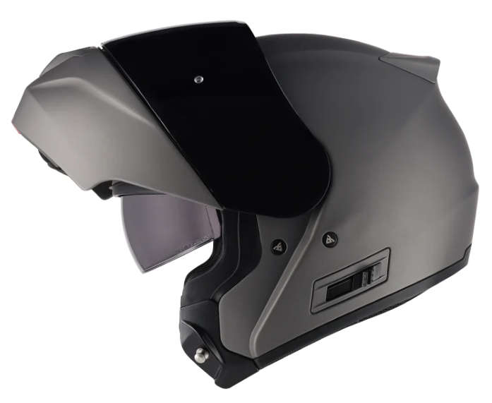 Spirit Fusion 2.0 Matt Metallic Charcoal Modular Helmet