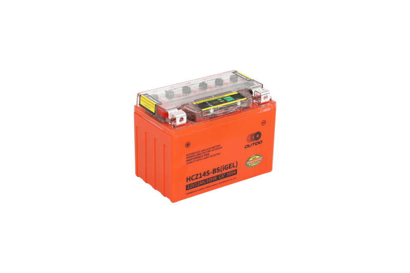 OUTDO HCZ14S-BS (IGEL)  Motorcycle Battery  12V-12Ah