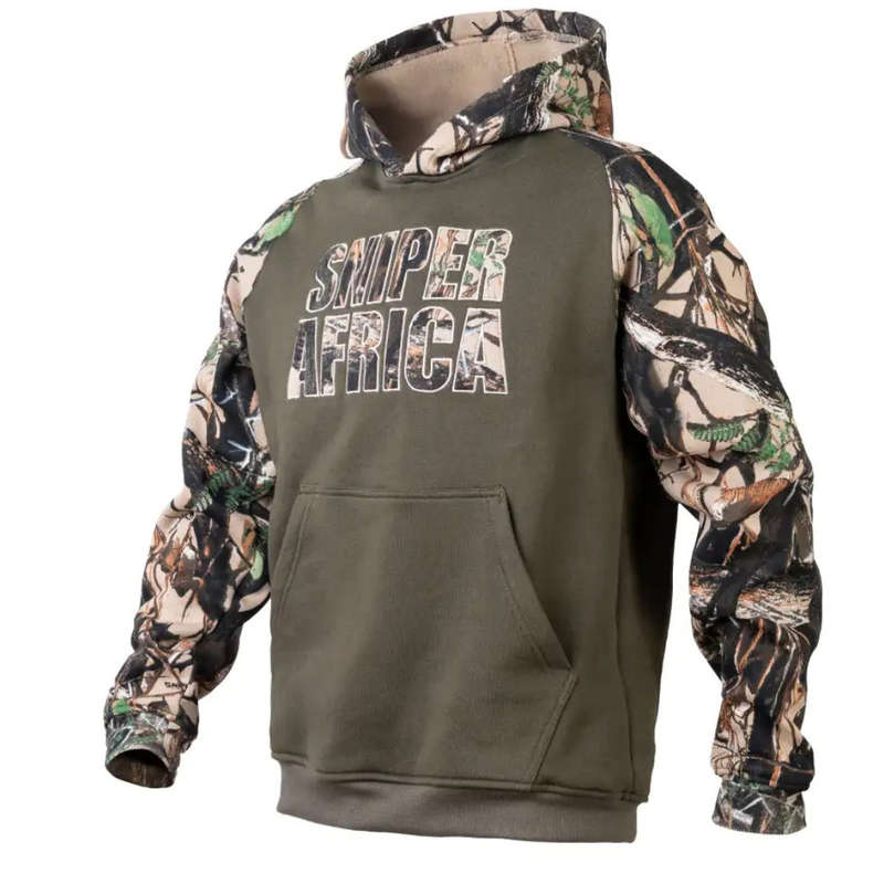 Sniper Africa 3D/Olive Jakkals Hoody