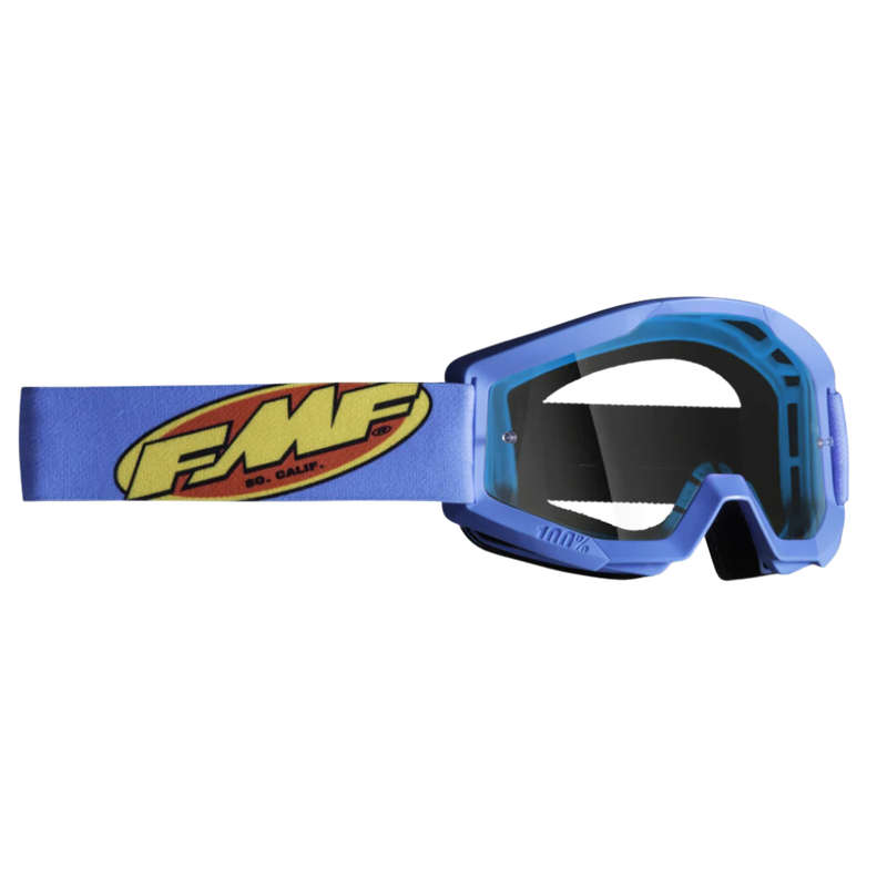FMF PowerCore Cyan Clear Goggle