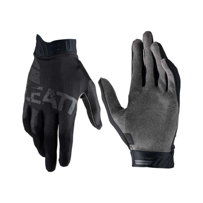 Leatt Kids Moto 1.5 GripR Black Gloves