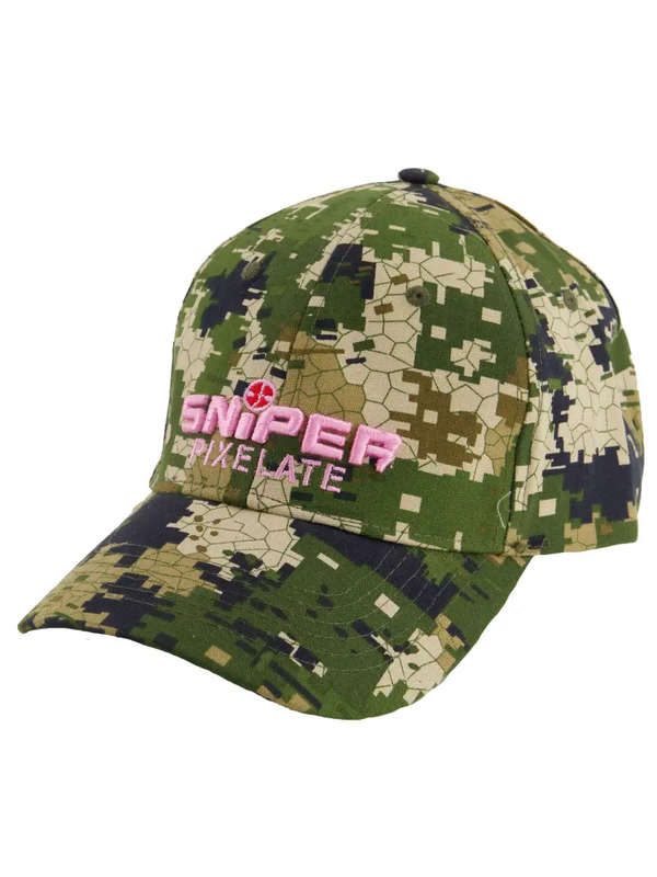 Sniper Africa Ladies Pixelate Embroided Peak Cap