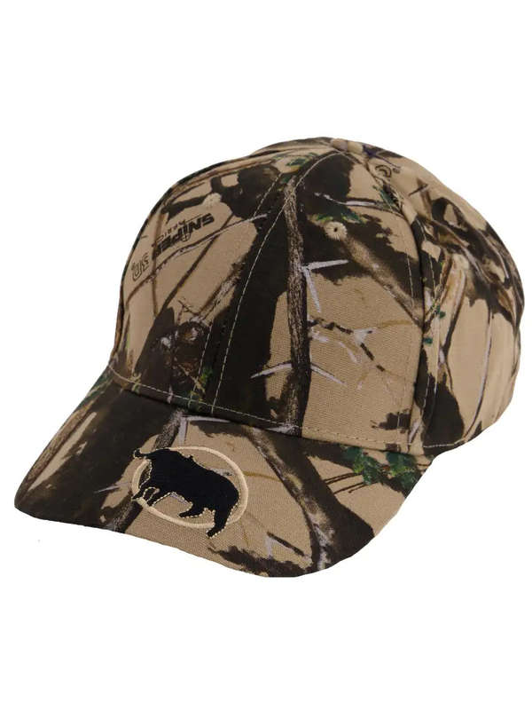 Sniper Africa 3D Buffalo Unembroided Peak Cap
