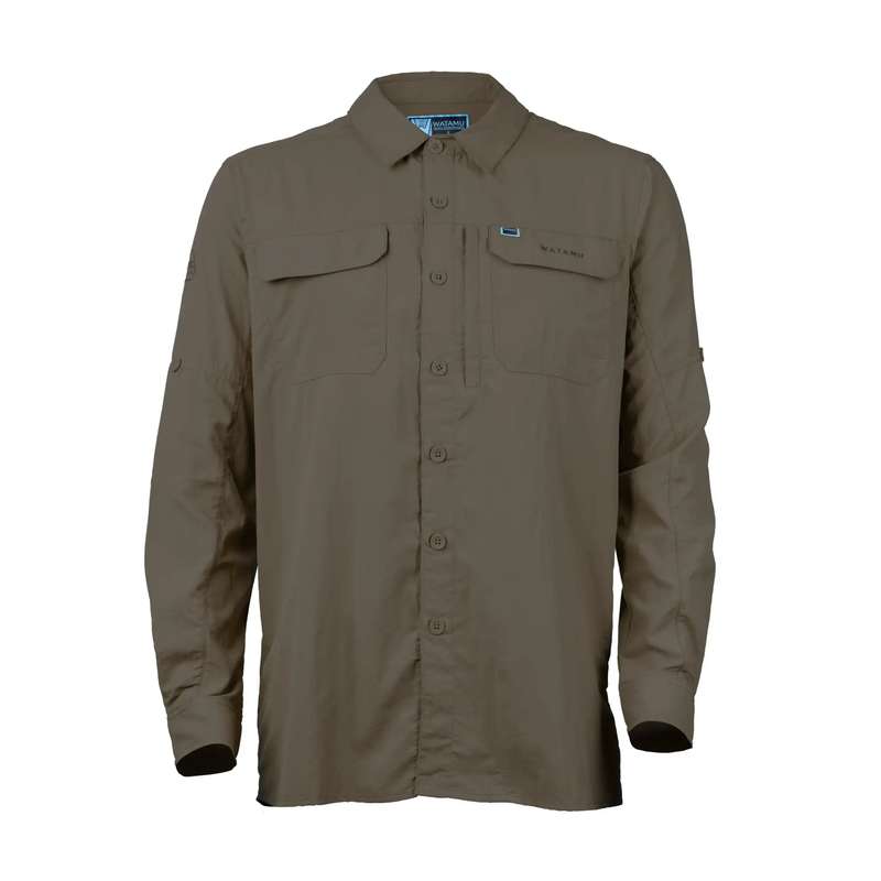 Watamu Pemba Putty Long Sleeves Shirt
