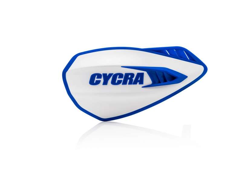 Cycra Cyclone White/Blue Handguards
