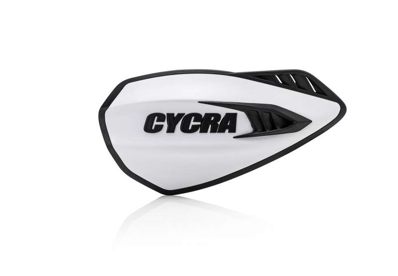 Cycra Cyclone White/Black Handguards