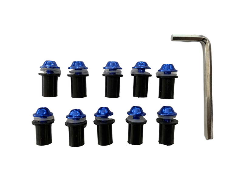 Rotracc Blue Screen Bolts