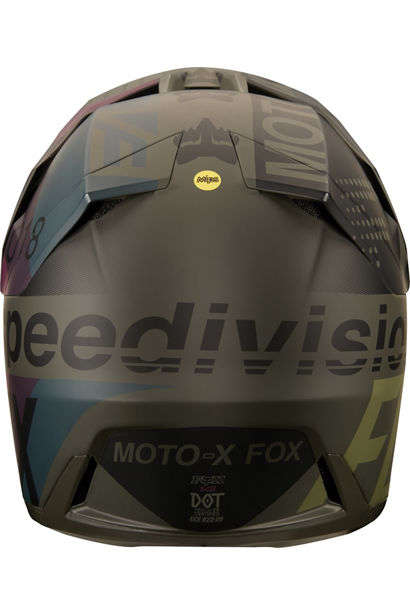 Fox V3 Draftr Charcoal Helmet