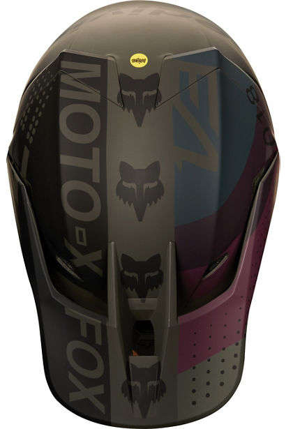 Fox V3 Draftr Charcoal Helmet