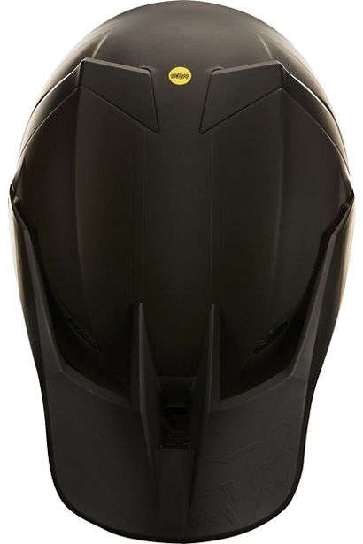 Fox V3 Matte Carbon Black Helmet