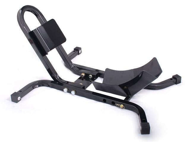 Sumomoto Steel Motorcycle Black Wheel Chock