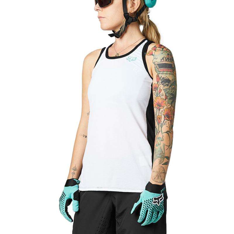 Fox Women's FlexAir White Tank