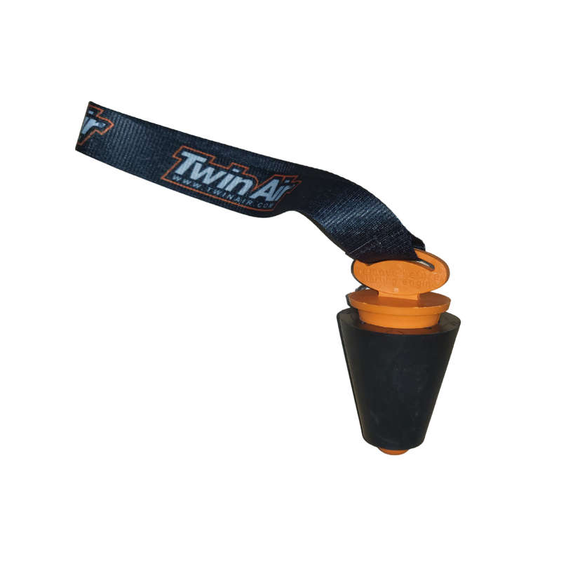 Twin Air 4T Black/Orange Exhaust Plug