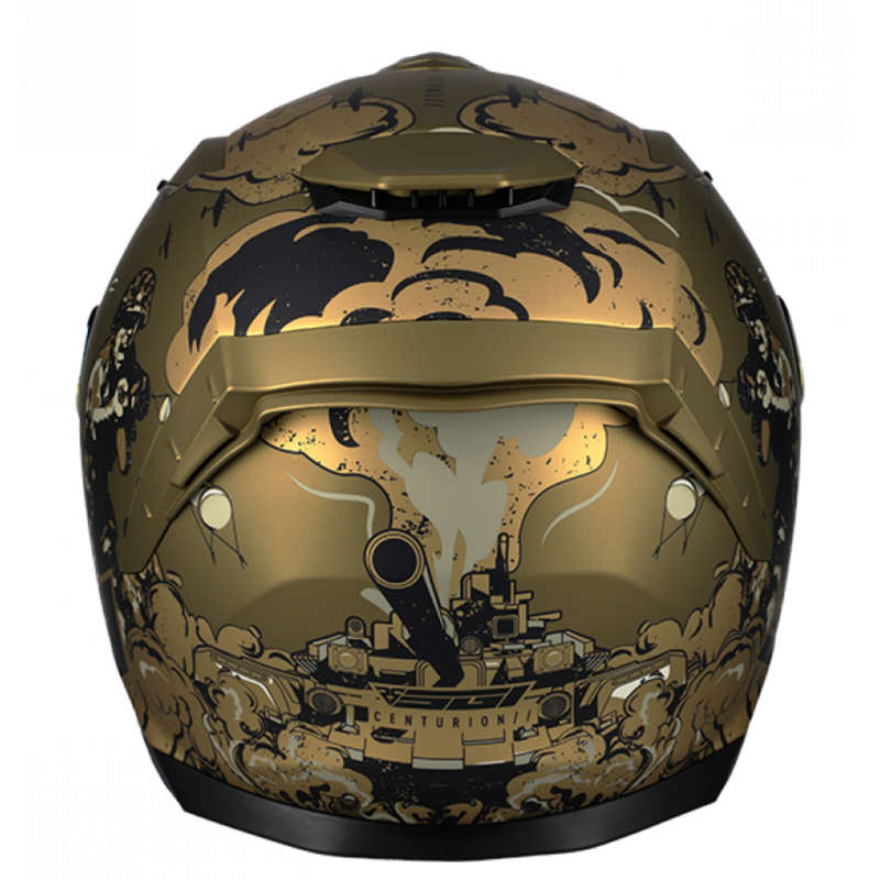 Spirit Rival Centurion Gold Helmet
