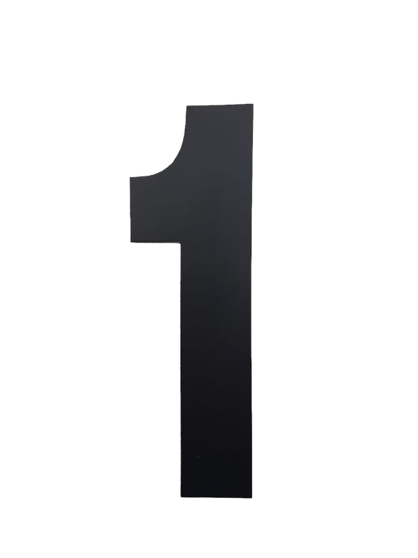 FX Black Standard Numbers - #1